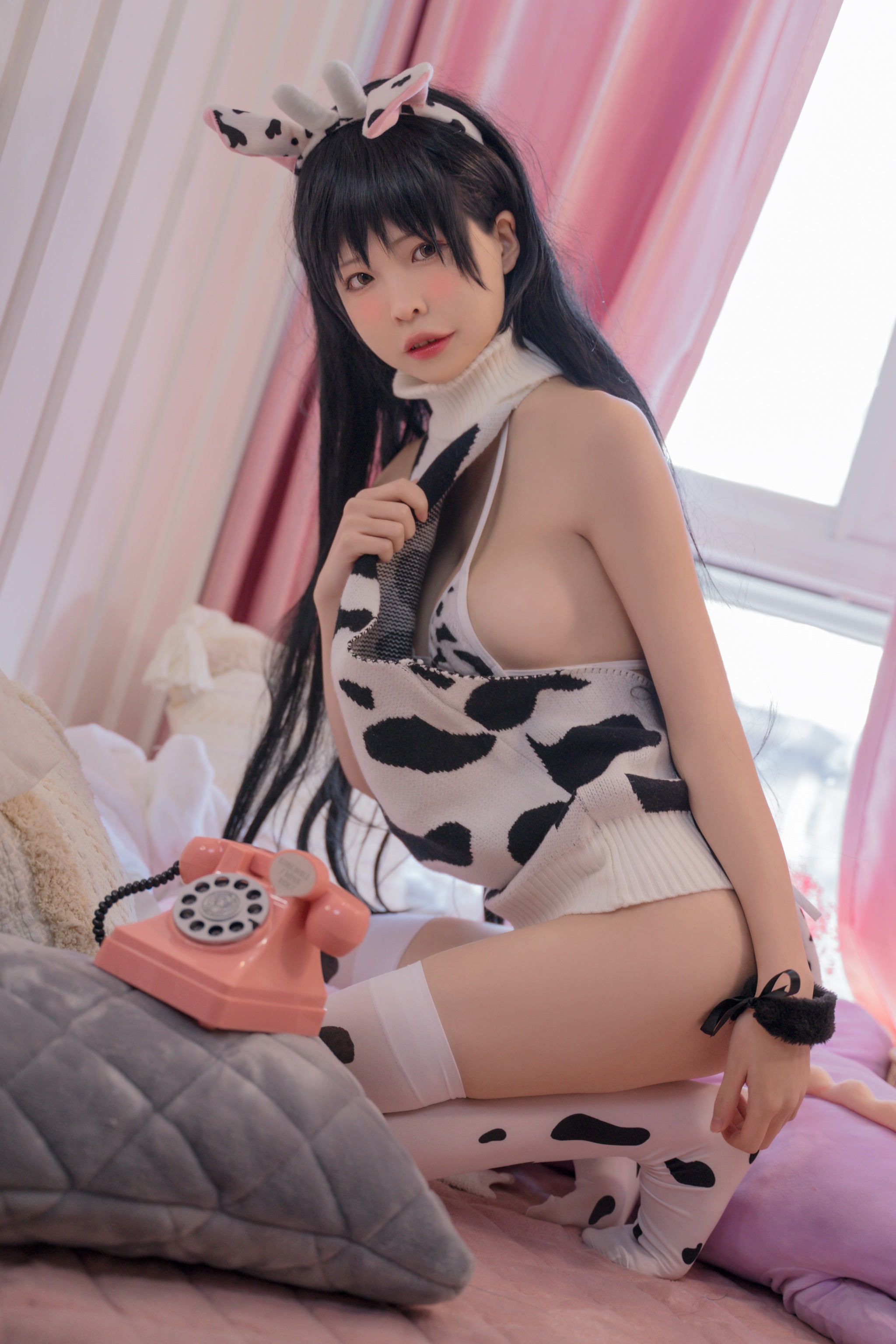 图片[1]-可可老师 – NO.010 奶牛[50P]-XikXak